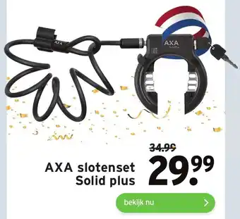 GAMMA Axa slotenset Solid plus aanbieding