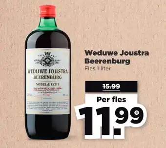 PLUS Weduwe joustra beerenburg aanbieding