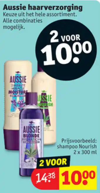 Kruidvat Aussie haarverzorging aanbieding