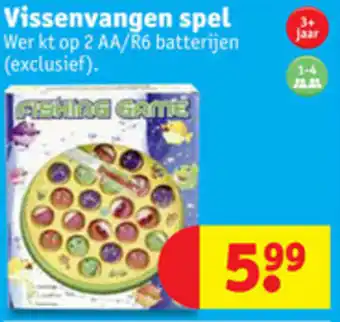 Kruidvat Vissenvangen spel aanbieding