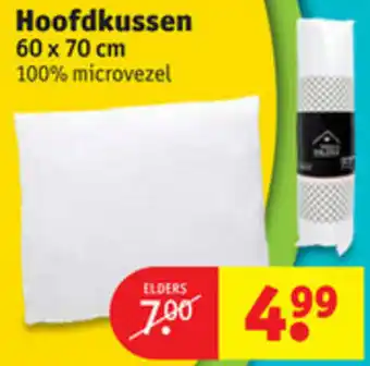 Kruidvat Hoofdkussen aanbieding