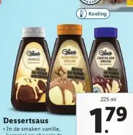 Lidl Dessertsaus aanbieding