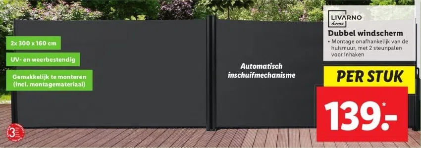 Lidl Livarno home aanbieding