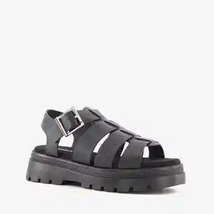 Scapino Blue box dames sandalen zwart aanbieding