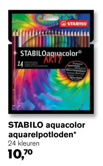 AKO STABILO aquacolor aquarelpotloden* aanbieding