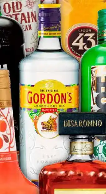 Boni Gordon's London dry gin fles 700 ml aanbieding