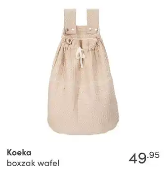 Baby & Tiener Koeka boxzak wafel aanbieding