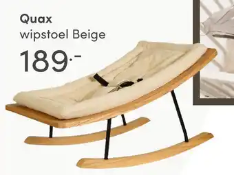 Baby & Tiener Quax wipstoel Beige aanbieding