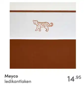 Baby & Tiener Meyco ledikantlaken aanbieding