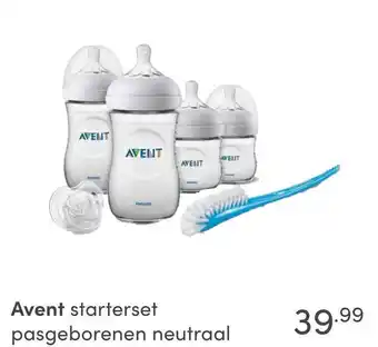 Baby & Tiener Avent starterset pasgeborenen neutraal aanbieding