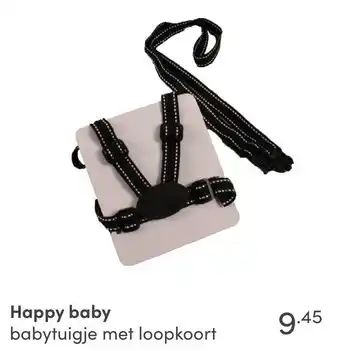 Baby & Tiener Happy baby babytuigje met loopkoort aanbieding