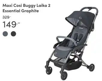 Baby & Tiener Maxi Cosi Buggy Laika 2 Essential Graphite aanbieding