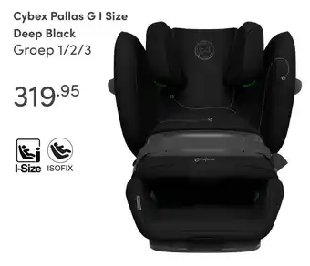 Baby & Tiener Cybex Pallas GI Size Deep Black aanbieding