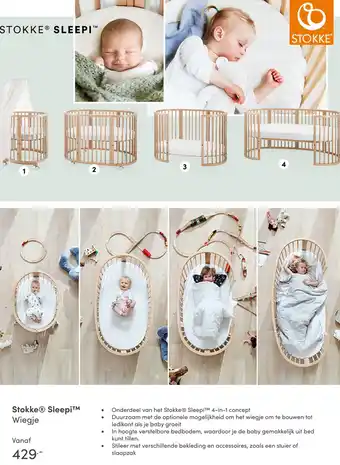 Baby & Tiener Stokke® Sleepi™M aanbieding