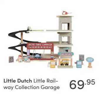 Baby & Tiener Little Dutch Little Railway Collection Garage aanbieding