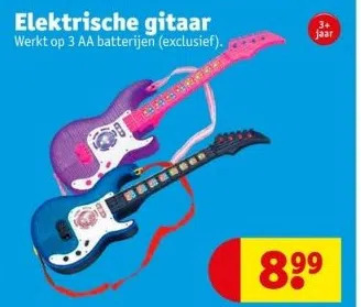 Kruidvat Elektrische gitaar aanbieding