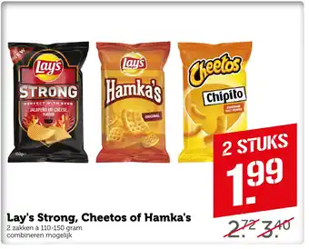 Coop 1Lav's Strong, Cheetos of Hamka's aanbieding