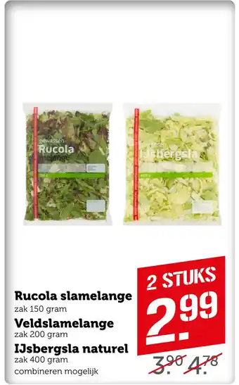 Coop Sla aanbieding