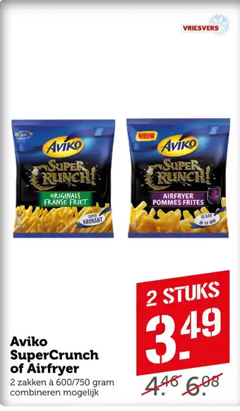 Coop Aviko SuperCrunch of Airfryer aanbieding