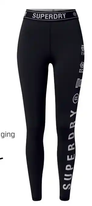 Daka Sport SUPERDRY Training Elastic Legging aanbieding