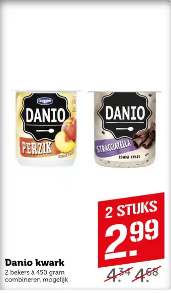 Coop Danio kwark aanbieding