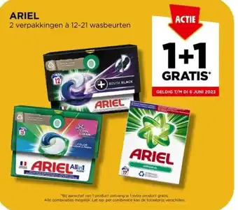 Jumbo ARIEL aanbieding