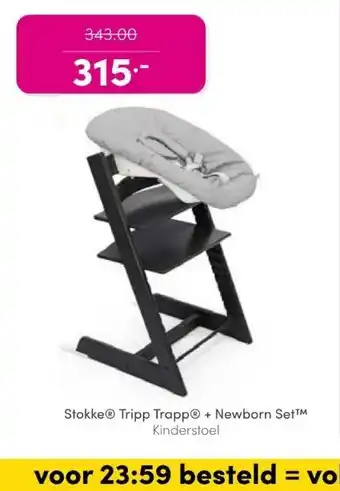 Baby & Tiener Stokke® tripp trapp® + newborn set™ aanbieding