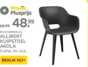 Praxis Allibert kuipstoel akola aanbieding