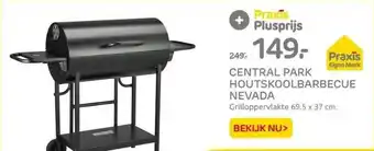 Praxis Central park houtskoolbarbecue nevada aanbieding