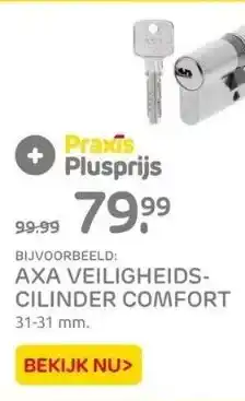 Praxis Axa veiligheidscilinder comfort aanbieding