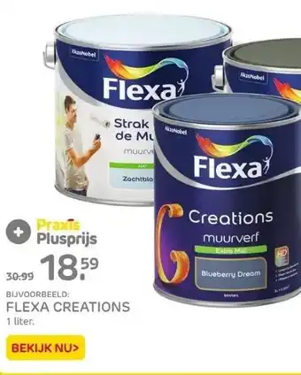 Praxis Flexa creations aanbieding