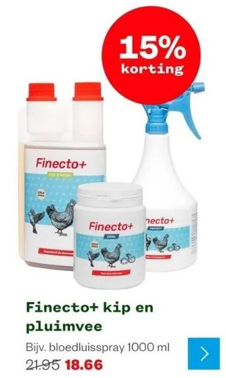 Welkoop Finecto+ kip en pluimvee aanbieding