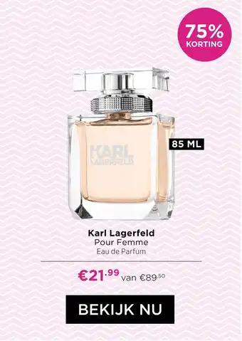 ICI Paris XL Karl Lagerfeld Pour Femme aanbieding