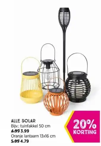 Xenos Alle solar aanbieding