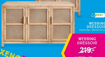 Xenos Webbing dressoir aanbieding