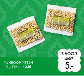 Xenos Pijnboompitten aanbieding