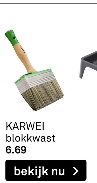 Karwei KARWEI blokkwast aanbieding