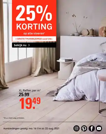 Karwei XL Rafter. aanbieding