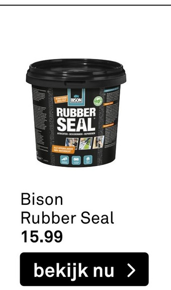 Karwei Bison Rubber Seal aanbieding