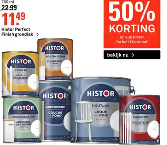 Karwei Histor Perfect Finish grondlak aanbieding