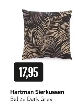 Kees Smit Hartman Sierkussen Belize Dark Grey aanbieding