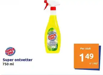 Action Super ontvetter aanbieding