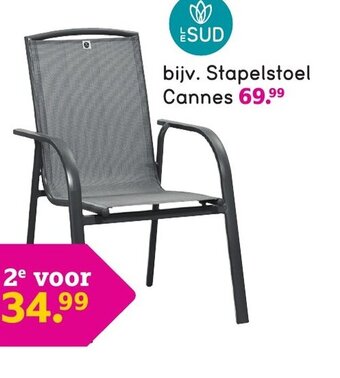 Leen Bakker Stapelstoel Cannes aanbieding