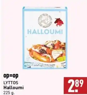 ALDI Op=op lyttos halloumi 225 g. aanbieding