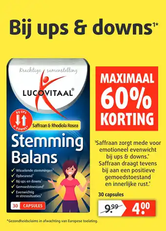 Lucovitaal Stemming Balans aanbieding