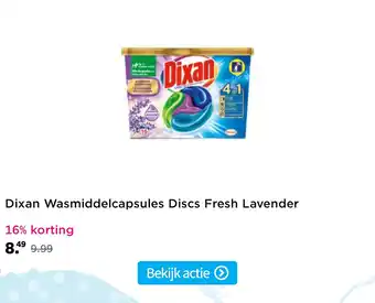 Plein.nl Dixan Wasmiddelcapsules Discs Fresh aanbieding