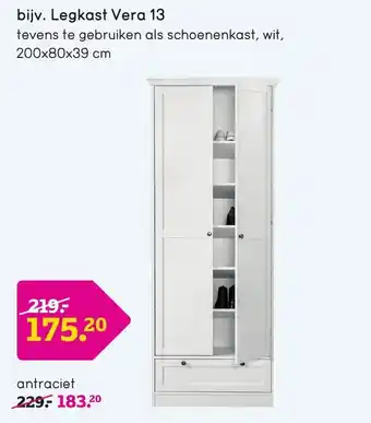 Leen Bakker Legkast Vera 13 aanbieding