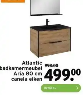 GAMMA Atlantic badkamermeubel aria aanbieding