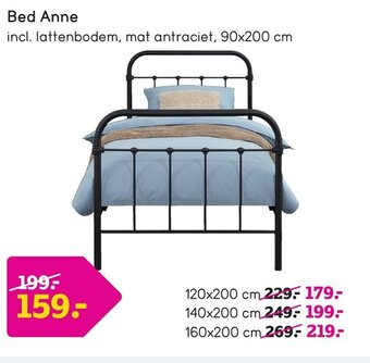 Leen Bakker Bed Anne aanbieding