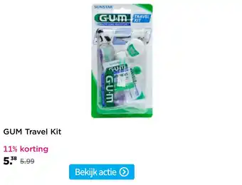 Plein.nl GUM Travel Kit aanbieding